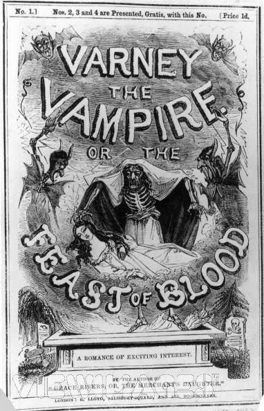 Varney The Vampire Book Cover
